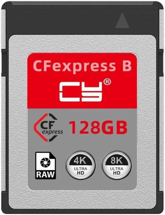 Main image of CY CFexpress Type-B 128GB Memory Card CFE CFB Adapter Compatible with Camera 8K RAW PCIe Expansion