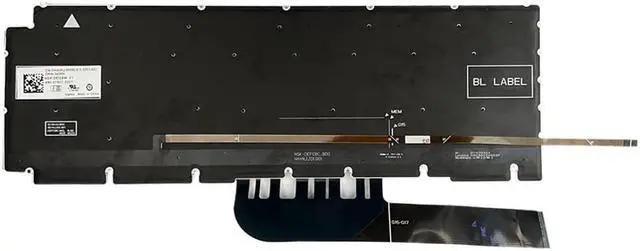 Alt view image 5 of 5 - GinTai Laptop US Backlit Keyboard Replacement for Dell G15 (5510) G15 (5511) G15 5515 G15 5520 0H4XRJ 343NN