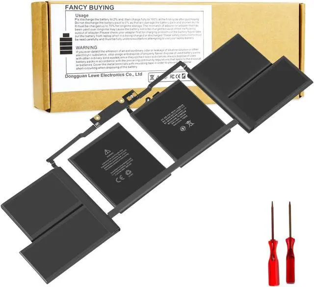 Main image of Fancy Buying A1707 Battery A1820 for MacBook Pro 15" (Late 2016, Mid 2017) Touch Bar EMC 3072 EMC 3162 MLH32 MLH42 MLW72 MLW82 MPTR2 MPTT2 MLH52 MLW92 MPTU2 MPTV2 MPTW2 MPTX2