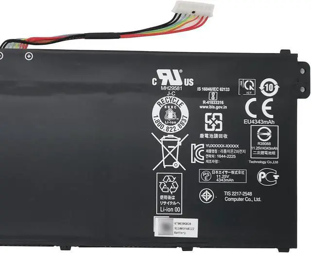 Alt view image 3 of 5 - EPYOBW AP18C8K Battery 50.29Wh Compatible with Acer Aspire A715-42g A514-54 A515-56G A515-57 / Swift SF314-42 SF314-57 SF314-58 / Chromebook 314 C933 / TravelMate TMP215-52 Series 3INP5/82/70