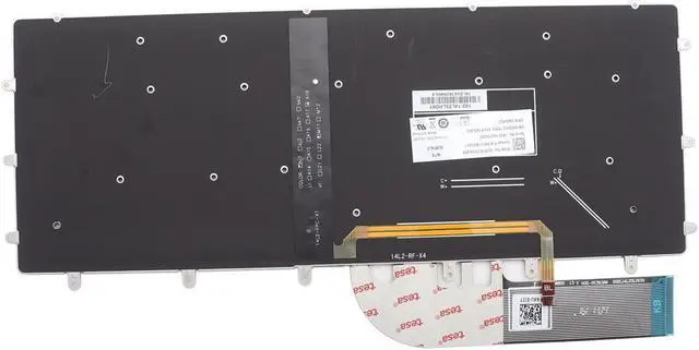 Alt view image 2 of 2 - New Replacement Keyboard for DELL XPS 15 9550 9560 9570 Inspiron 15 7000 15-7558 15-7568 Precision 5510 m5510 5520 5530 Keyboard P55F P56F 0GDT9F GDT9F NSK-LV0BW Backlit US