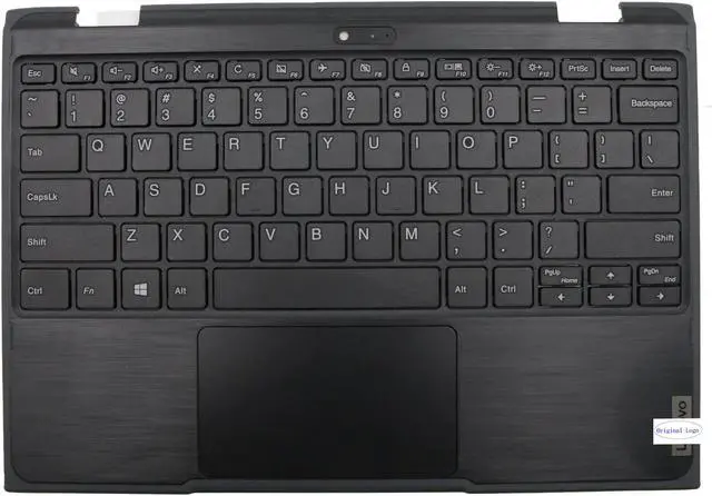 Main image of Original New Laptop for Lenovo 300e Windows 2nd Gen Upper Case Keyboard Palmrest with Touchpad 5CB0T45087
