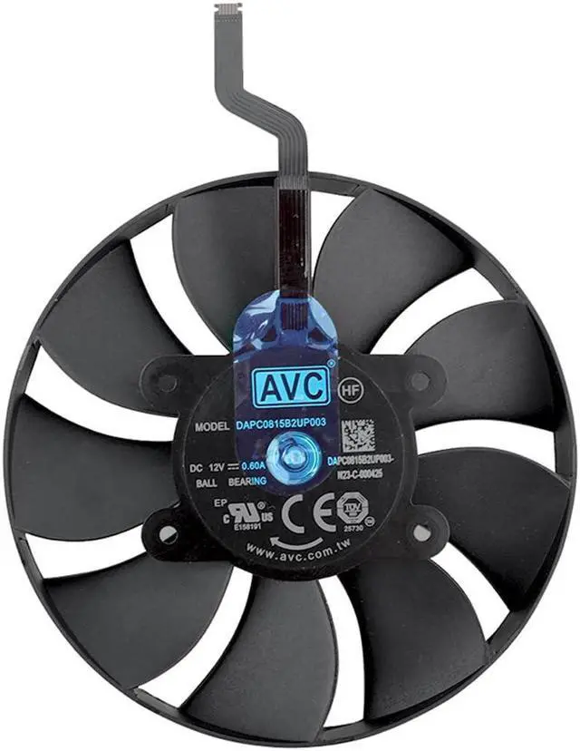 Alt view image 3 of 5 - 85mm Video Card Fan Replacement for NVIDIA RTX 3080 3080Ti FE Founders Edition Graphics Card Fan (Fan-B)