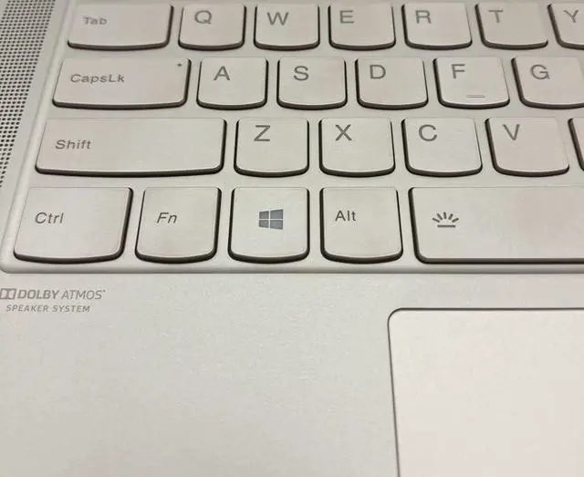 Alt view image 4 of 5 - Replacement Upper Case Palmrest for Lenovo Yoga C740-14IML C740-14 Series Laptop Backlit Keyboard Assembly Touchpad Top Cover 5CB0U43990 Mica