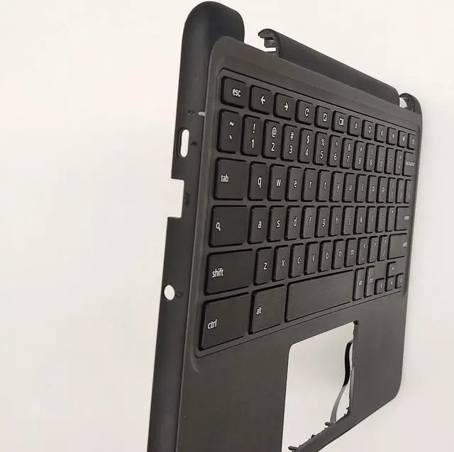 Alt view image 4 of 5 - Jxjslp Replacement Upper Case Palmrest for DELL Chromebook 11 3100 11.6'' Laptop with UPSELL Non-Touchpad Keyboard Assembly TK87M 0TK87M AP2FH000500