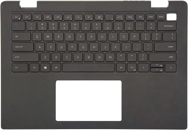 Main image of Jxjslp Replacement Upper Case Palmrest for DELL Latitude 3420 E3420 Series Laptop Backlit Keyboard Assembly Top Cover 4PX9K 04PX9K Black
