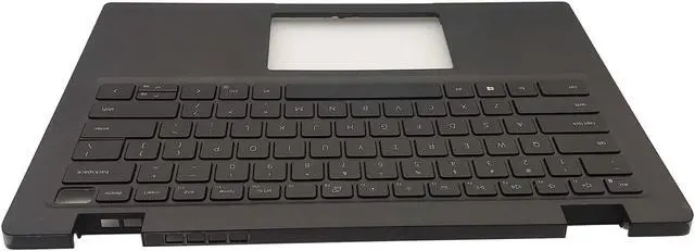 Alt view image 5 of 5 - Jxjslp Replacement Upper Case Palmrest for DELL Latitude 3420 E3420 Series Laptop Backlit Keyboard Assembly Top Cover 4PX9K 04PX9K Black