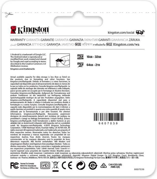 Alt view image 4 of 5 - Kingston 512GB Canvas Go Plus SDXC Card | Up to 170MB/s | UHS-I, C10, U3, V30 | SDG3/512GB