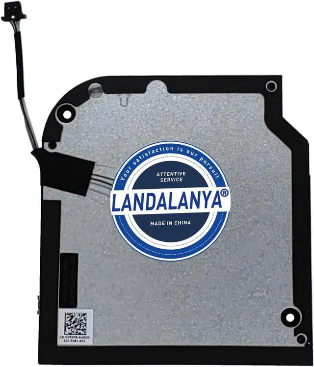 Alt view image 2 of 3 - LANDALANYA Replacement New CPU Cooling Fan for Dell Precision 3570 Latitude 5530 Series Laptop 03YMF8 EG50050S1-CI81-S9A DC5V 0.56A Fan