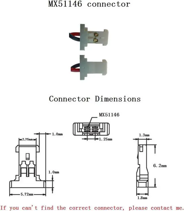 Alt view image 3 of 5 - LJCELL 5PCS CMOS Battery for Dell Alienware Alpha R1 Steam Machine i5 i7 Desktop,for Fix Yellow Light,BIOS RTC CR2032 Battery with 2 Wire Cable and Connector