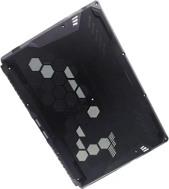 Alt view image 3 of 4 - Deal4GO Lower Bottom Case Base Cover (7 Air Outlet) Replacement for ASUS TUF Gaming FA506 FX506 FA566 FA506Q FA506IE FX506HM - Black