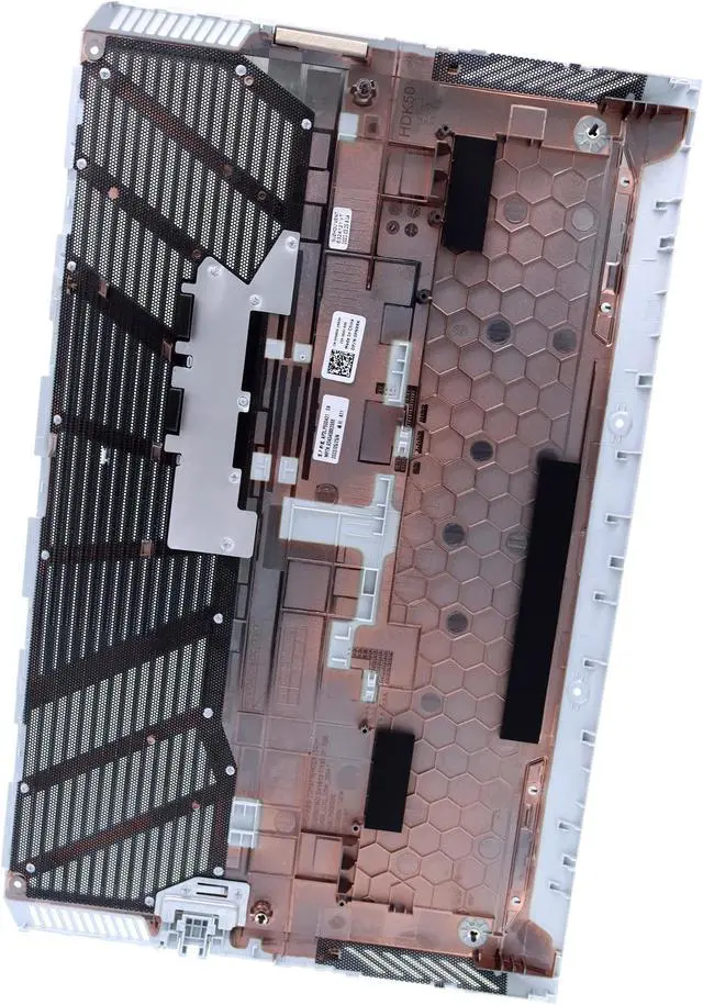 Alt view image 4 of 5 - Deal4GO HDK50 Laptop Base Bottom Case Lower Enclosure Cover PNXRK 0PNXRK AP3LP000421 replacement for Dell G15 5510 5511 5515 (White & Phantom Grey)