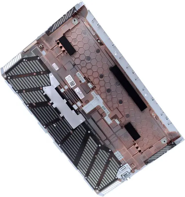 Alt view image 2 of 5 - Deal4GO HDK50 Laptop Base Bottom Case Lower Enclosure Cover PNXRK 0PNXRK AP3LP000421 replacement for Dell G15 5510 5511 5515 (White & Phantom Grey)