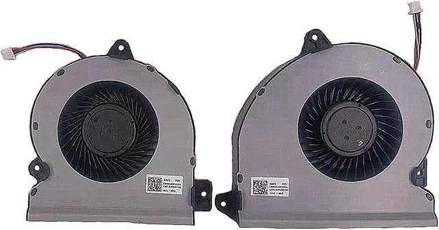 Alt view image 2 of 2 - QUETTERLEE Replacement New Laptop CPU and GPU Cooling Fan for ASUS ROG Strix S7VI GL702VI S7VI7700-1DCAXHA8X30 Series DFS682212MOOT FK5B DFS593512MNOT FK5C 13N1-32P0101 13N1-32P0201 DC12V 0.7A Fan