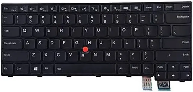 Alt view image 2 of 5 - SUNMALL Replacement Keyboard Compatible with Lenovo IBM Thinkpad T460S T470S with Pointer and Backlight(Not Fit T460 T460p T470 T470p) 00PA452 00PA482 SN20H42364