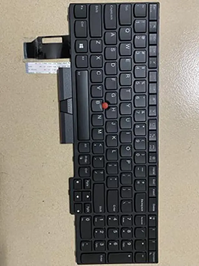 Alt view image 3 of 5 - U Brand US Layout Replacement Keyboard for Lenovo ThinkPad E580 E585 L580 E590 E595 L590 T590 P52 P72 P53 P73 T15 P15S (NO P52S) Laptop (Backlit)