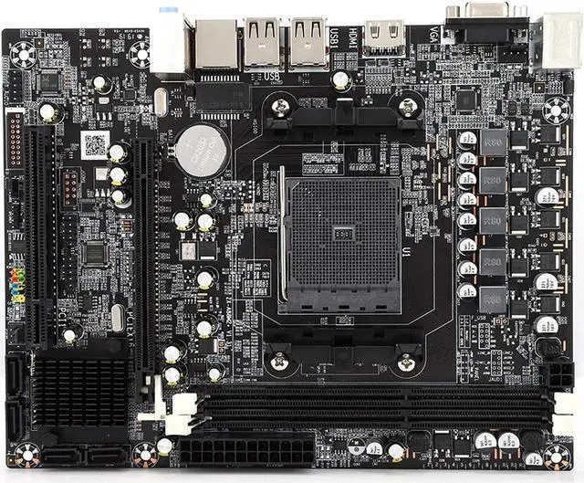 Main image of Motherboard, Desktop Motherboard for AMD A10/A8/A6/A4/Athlon Full Range of Graphics Chip for APU Graphics, Dual DDR3 1333/1600MHz, for Computer