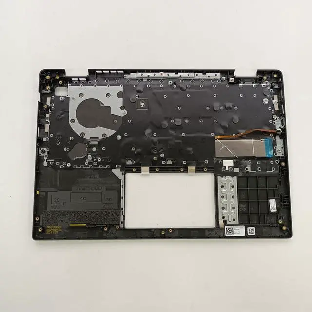 Alt view image 5 of 5 - wzqrps Replacement Laptop Upper Case Palmrest Backlit Keyboard Assembly Part for Dell Latitude 14 3420 E3420 04PX9K 4PX9K Black