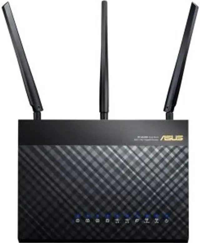 Alt view image 2 of 4 - ASUS AC1900 WiFi Router (RT-AC68U) - Dual Band Gigabit Wireless Internet Router, Gaming & Streaming, AiMesh Compatible, Included Lifetime Internet Security, Adaptive QoS, Parental Control