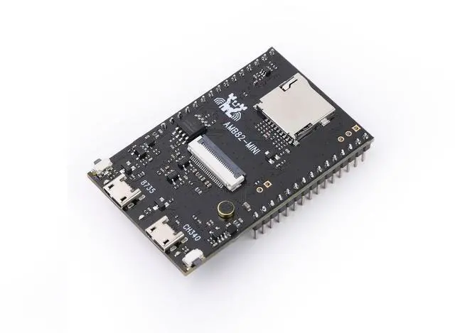Alt view image 4 of 5 - Seeed studio Realtek AMB82-Mini IoT AI Camera Arduino Dev. Board - Wi-Fi & Bluetooth, H264/H265 Video, 1080p Sensor, Multiple IO, Tensorflow-Lite AI