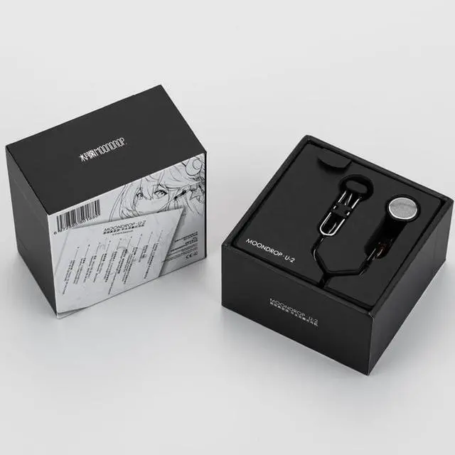 Alt view image 4 of 5 - Moondrop U2 14.8mm Dynamic Driver Earbuds U-2 Hi-Fi Earbuds