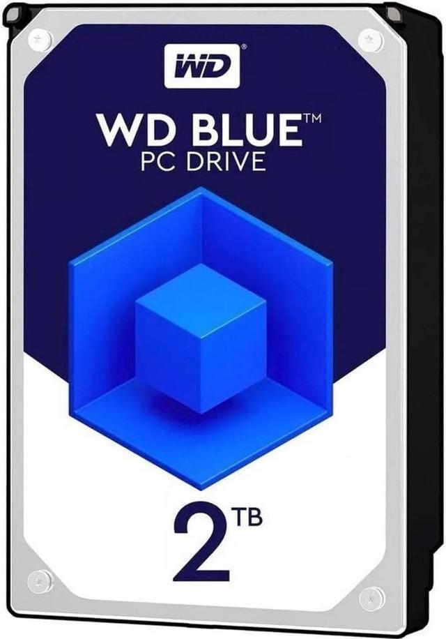 Main image of Western Digital 2TB WD Blue PC Internal Hard Drive HDD - 5400 RPM, SATA 6 Gb/s, 256 MB Cache, 3.5" - WD20EZAZ