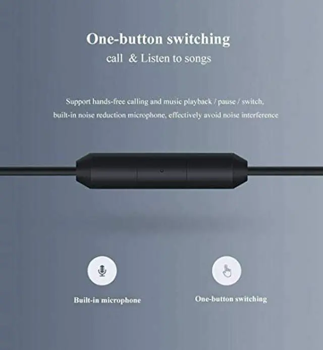 Alt view image 3 of 5 - PHILIPS Over The Ear Sport Earbuds with Mic, Earphones for Sports, Running and Gym