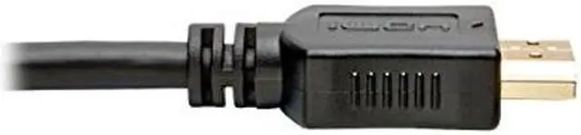Alt view image 5 of 5 - Tripp Lite HDMI to VGA + Audio Adapter Converter Cable Active Low Profile HD15 + 3.5mm M/M 1080p @ 60Hz 15ft 15' (P566-015-VGA-A), Black