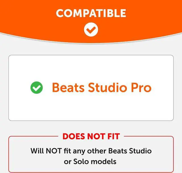 Alt view image 3 of 5 - WC Earpads and Protective SweatZ Cover Bundle for Beats Studio Pro Headphones by Wicked Cushions | 90's Black