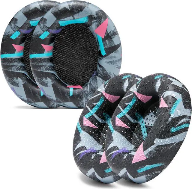 Main image of WC Earpads and Protective SweatZ Cover Bundle for Beats Studio Pro Headphones by Wicked Cushions | 90's Black