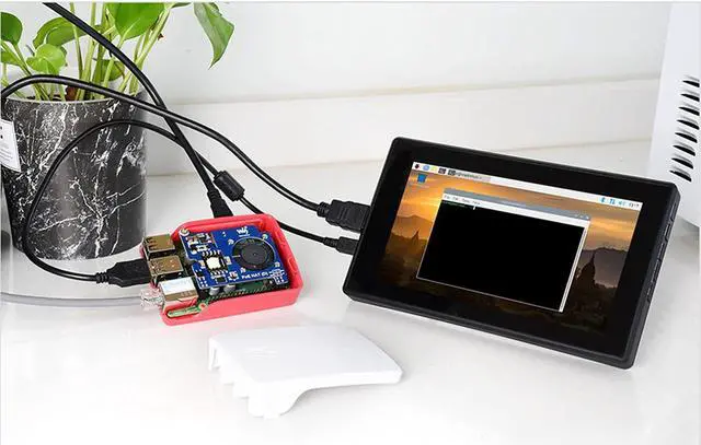 Alt view image 3 of 5 - Power over Ethernet (PoE) HAT for Raspberry Pi 4B/3B+, IEEE 802.3af-Compliant, 5V 2.5A DC Output, PoE HAT Onboard Cooling Fan, Compatible with Raspberry Pi Official 4B/3B+ Case