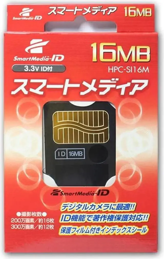 Alt view image 3 of 5 - Onefavor 3.3V SmartMedia Cards SM 16MB Flash Memory Card Smart Media Card