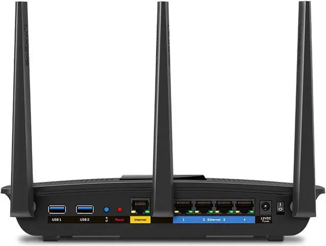 Alt view image 2 of 5 - Linksys EA7500 Dual-Band Wi-Fi Router for Home (Max-Stream AC1900 MU-Mimo Fast Wireless Router)
