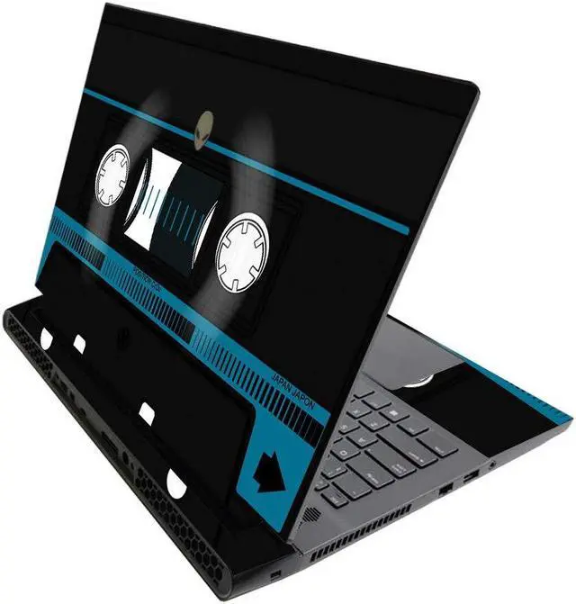 Main image of Mighty Skins Skin for Alienware M17 R3 (2020) & M17 R4 (2021) - Cassette Tape | Protective Viny wrap | Easy to Apply and Change Style | Made in The USA (ALWM17R320-Cassette Tape)