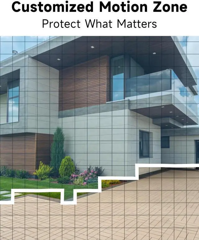 Alt view image 5 of 5 - Rraycom Wireless Solar Security Camera Outdoor with Siren Alarm&Spotlight, 5MP Battery-Powered Security Camera with 130deg Angle, AI Motion Detection,2-Way Talk, IP65, Cloud/SD Storage