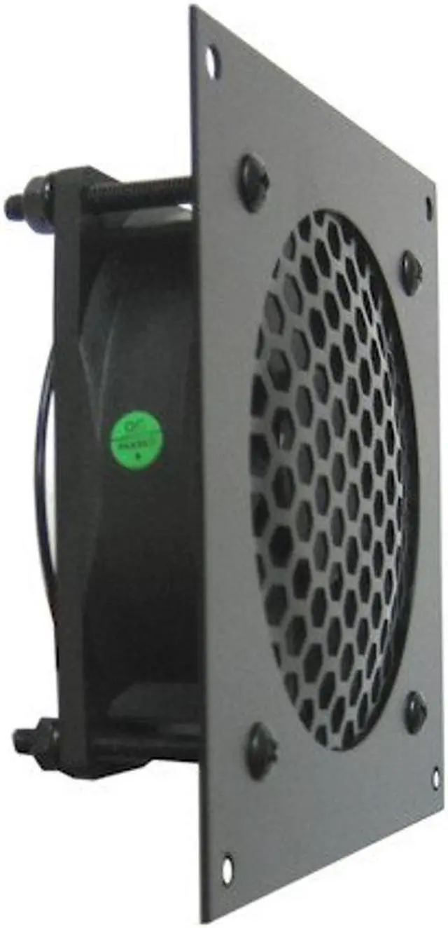 Alt view image 2 of 5 - Coolerguys Pre-Set Thermal Controlled Cooling Kits for Cabinets, AV, and Components (Single 80mm, Metal)