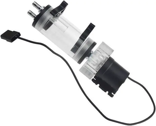 Alt view image 5 of 5 - BXQINLENX 600L/H 19W DC12V CPU Cooling Heat Exchanger Water Pump Tank 117 ml CO2 Cooler