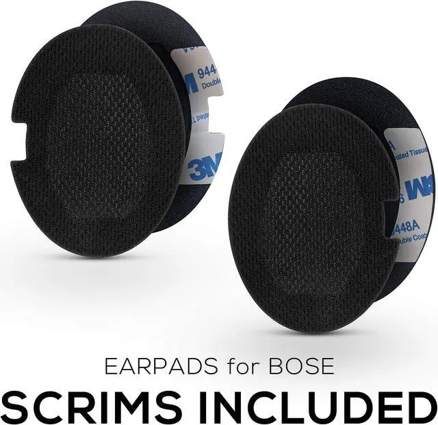 Alt view image 3 of 5 - Replacement Earpads for Bose QC15 Headphones, Upgraded Quality w/Real Memory Foam, High Grade Replacement Ear Pad Material, Also Fits QuietComfort 15 2 Ae2 Ae2i Ae2w, by Brainwavz