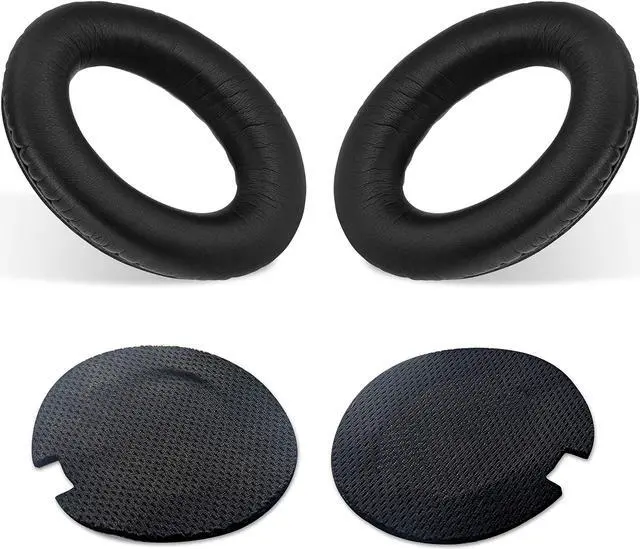 Alt view image 5 of 5 - Replacement Earpads for Bose QC15 Headphones, Upgraded Quality w/Real Memory Foam, High Grade Replacement Ear Pad Material, Also Fits QuietComfort 15 2 Ae2 Ae2i Ae2w, by Brainwavz
