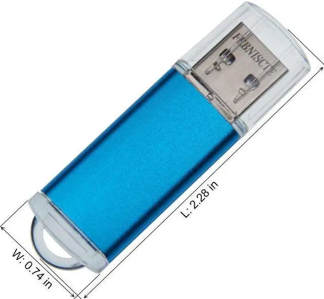 Alt view image 3 of 4 - FEBNISCTE USB 3.0 Flash Drives 8GB 10 Pack Blank USB Flash Drives Portable Sky Blue USB Drives