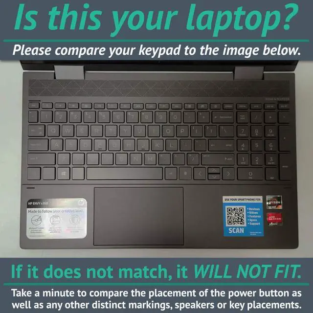 Alt view image 2 of 4 - MightySkins Skin for HP Envy x360 15" (2020) - Skater Penguin | Protective, Durable, and Unique Vinyl Decal wrap Cover | Easy to Apply, Remove, and Change Styles | Made in The USA