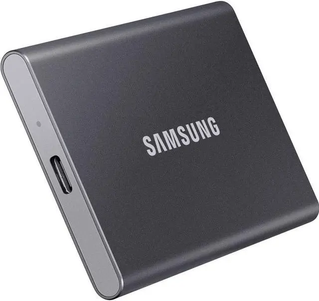 Alt view image 5 of 5 - Samsung T7 Portable SSD - 2 TB - USB 3.2 Gen.2 Externe SSD Titan Gray (MU-PC2T0T/WW)