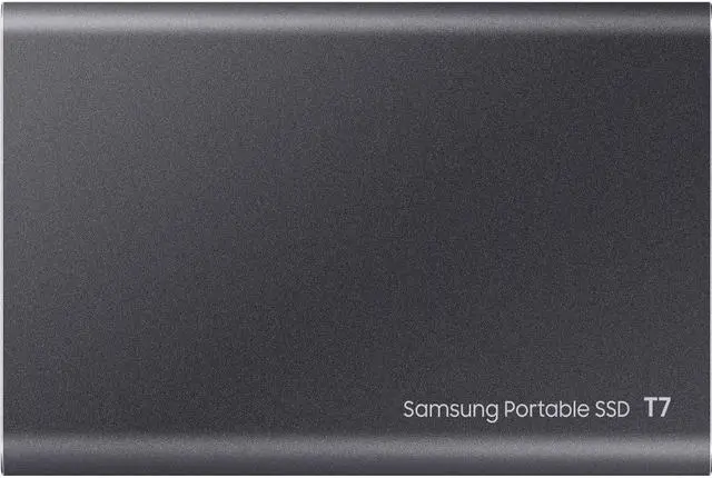 Alt view image 4 of 5 - Samsung T7 Portable SSD - 2 TB - USB 3.2 Gen.2 Externe SSD Titan Gray (MU-PC2T0T/WW)