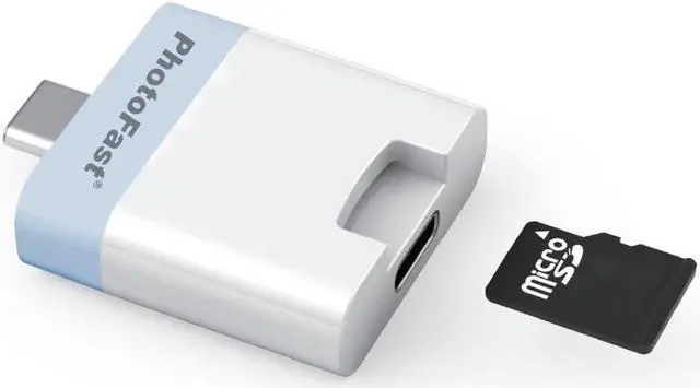 Main image of PhotoFast PhotoCube PD Plus PD+, Smart Auto Photo & Video Backup, The Photo Stick, Flash Drive, PD Fast Charging, Supports up to 2TB MicroSD for iPhone, Android, iPad, and Tablet, w/o MicroSD card