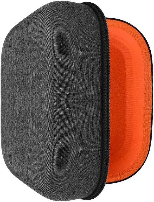Main image of Geekria Shield Case for Large Sized Over-Ear Headphones, Replacement Protective Hard Shell Travel Carrying Bag with Cable Storage, Compatible with Sony MDR-Z1R, Denon AH-D9200 (Dark Grey)