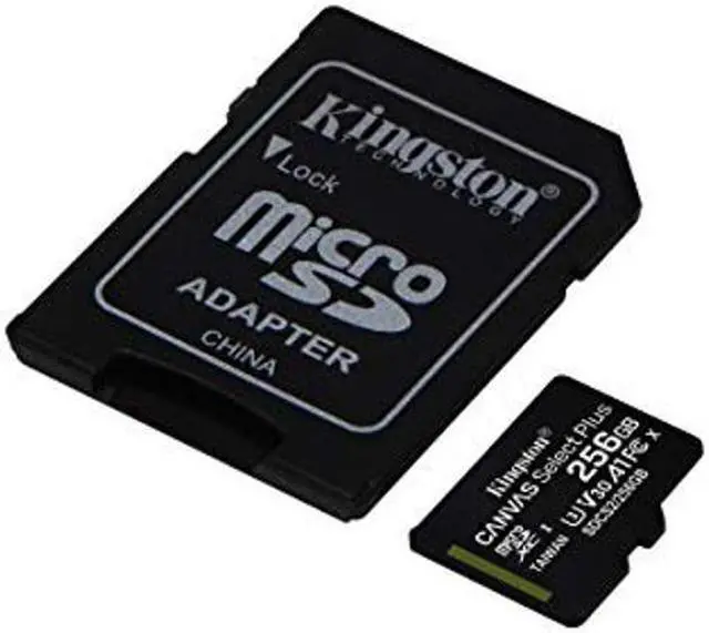 Main image of Kingston 256GB microSDXC Canvas Select Plus Class 10 Flash Memory Card SDCS2 Memory