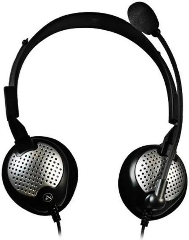 Alt view image 5 of 5 - Andrea Communications NC-185 VM High Fidelity Stereo PC Computer Headset with Noise Canceling Microphone and Volume/Mute Controls