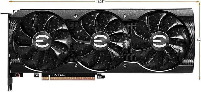 Alt view image 2 of 5 - EVGA GeForce RTX 3070 XC3 Ultra Gaming, 08G-P5-3755-KL, 8GB GDDR6, iCX3 Cooling, ARGB LED, Metal Backplate, LHR
