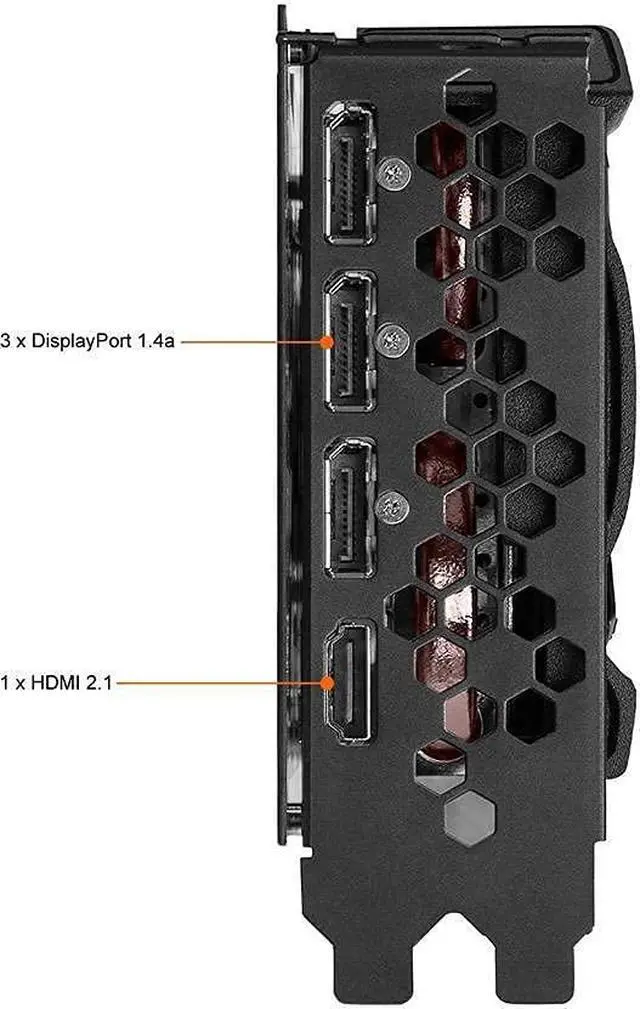 Alt view image 3 of 5 - EVGA GeForce RTX 3070 XC3 Ultra Gaming, 08G-P5-3755-KL, 8GB GDDR6, iCX3 Cooling, ARGB LED, Metal Backplate, LHR