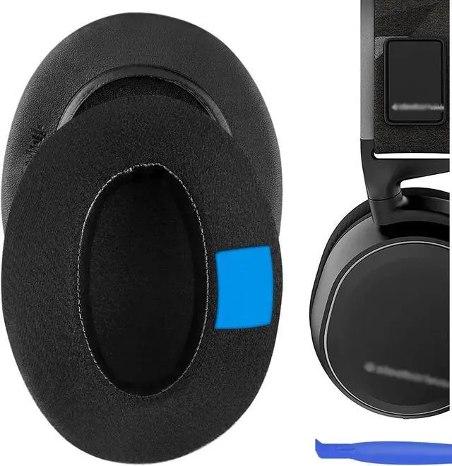 Main image of Geekria Sport Extra Thick Cooling Gel Replacement Ear Pads for SteelSeries Arctis Prime Arctis PRO Arctis 9X Arctis 7 Arctis 5 Arctis 3 Headphones Ear Cushions, Headset Earpads, Ear Cups (Black)